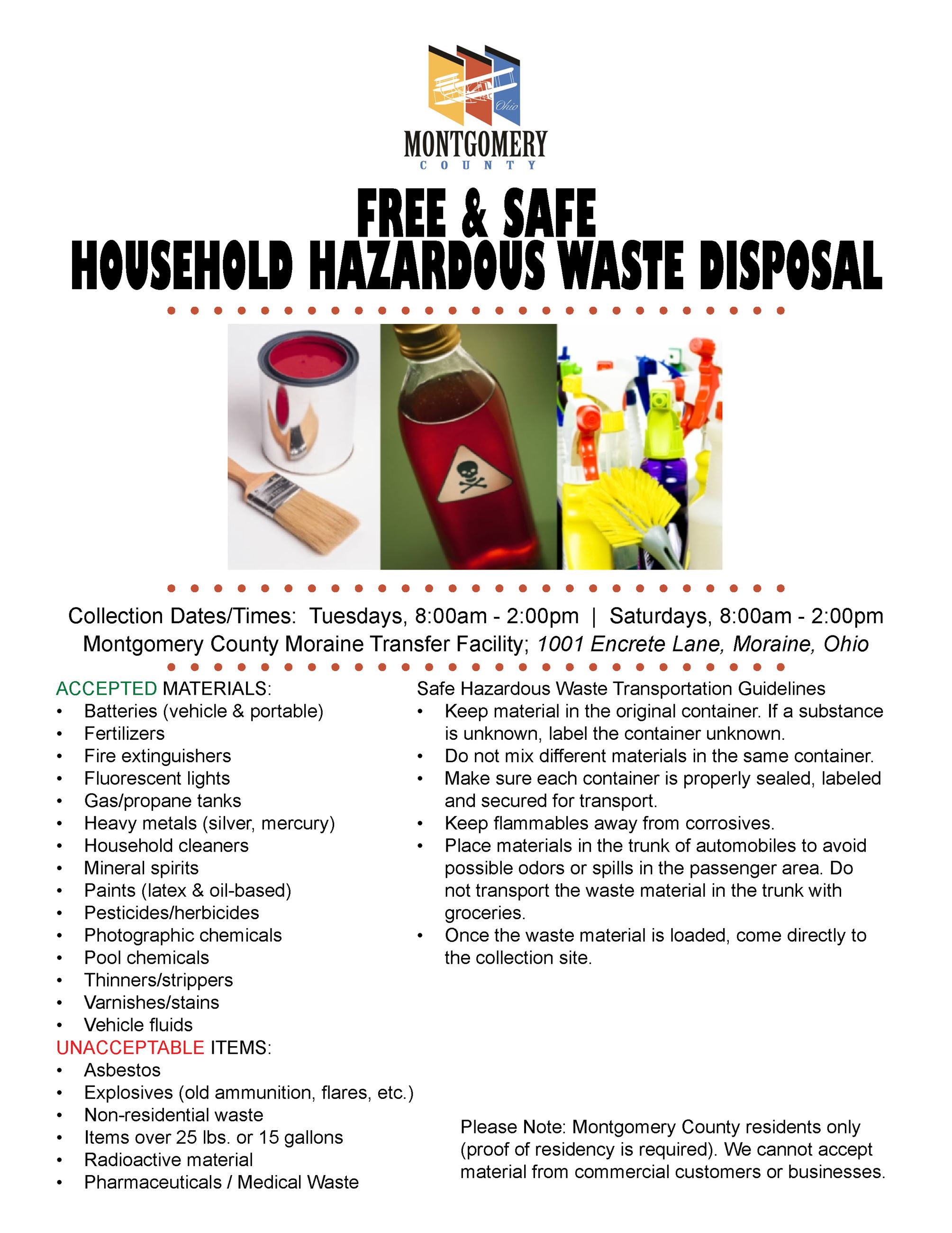 MC Hazardous Waste Flyer
