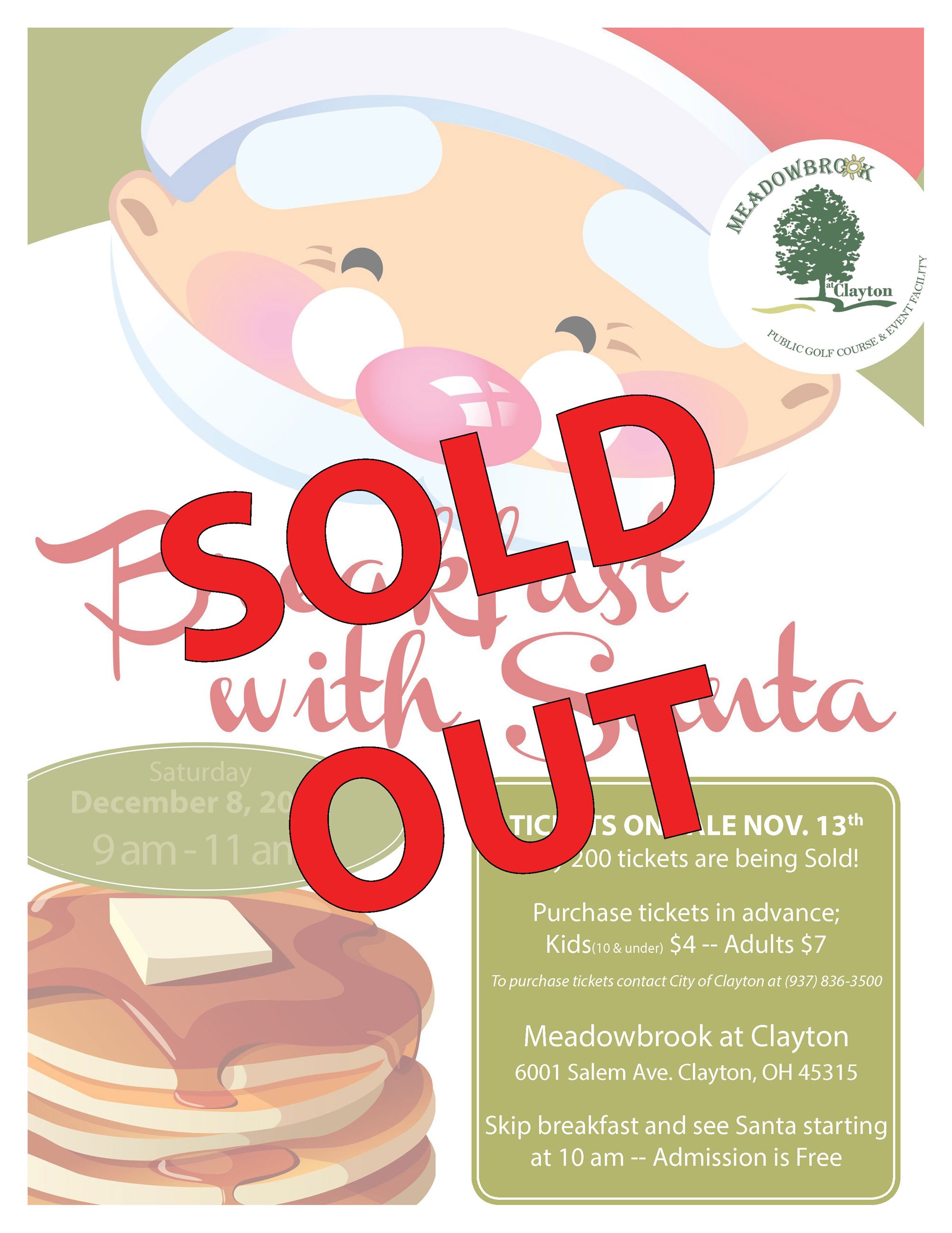 Breakfast with Santa